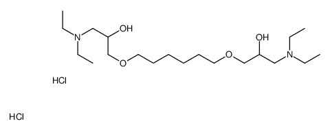3,18-diethyl-7,14-dioxa-3,18-diazaicosane-5,16-diol dihydrochloride结构式