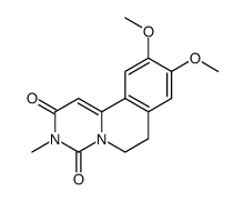 9,10-dimethoxy-3-methyl-3,4,6,7-tetrahydro-2H-pyrimido<6,1-a>isoquinoline-2,4-dione Structure