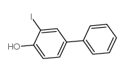 4-Hydroxy-3-iodobiphenyl Structure
