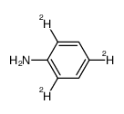 2,4,6-trideuterioaniline结构式
