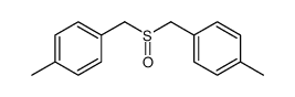 1-methyl-4-[(4-methylphenyl)methylsulfinylmethyl]benzene结构式