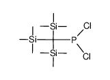 dichloro(tris(trimethylsilyl)methyl)phosphane结构式