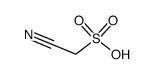 cyanomethane-sulfonic acid Structure