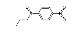 n-butyl 4-nitrophenyl sulfoxide结构式