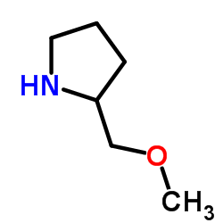 2-(甲氧基甲基)吡咯烷结构式