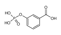 3-(phosphonooxy)benzoic acid结构式