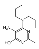 4(1H)-Pyrimidinone,5-amino-6-(dipropylamino)-2-methyl-(9CI)结构式