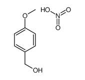 (4-methoxyphenyl)methanol,nitric acid Structure