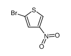 2-bromo-4-nitro-thiophene结构式