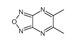 5,6-二甲基-[1,2,5]噁二唑并[3,4-b]吡嗪结构式