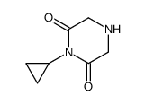 2,6-Piperazinedione,1-cyclopropyl-(9CI) picture