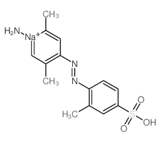 Sodium 6-((4-amino-2,5-xylyl)azo)toluene-3-sulphonate Structure