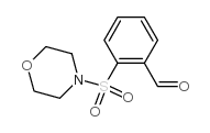2-(吗啉磺酰基)苯甲醛结构式