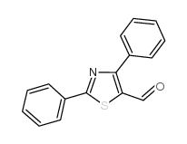 2,4-diphenyl-1,3-thiazole-5-carbaldehyde Structure