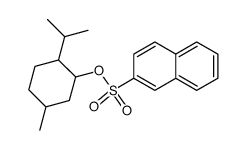 naphthalene-2-sulfonic acid menthyl ester Structure