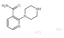 2-哌嗪-1-基烟酰胺结构式