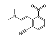 2-cyano-6-nitro-trans-β-dimethylaminostyrene Structure