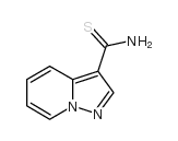吡唑并[1,5-a]吡啶-3-硫代甲酰胺结构式