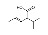 4-methyl-2-propan-2-ylpent-3-enoic acid结构式