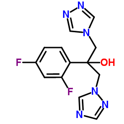 2-(2,4-二氟苯基)-1-(1H-1,2,4-噻唑-1-基)-3-(4H-1,2,4-三唑-4-基)-2-丙醇图片