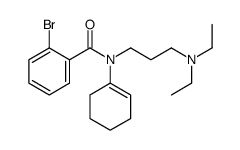 2-bromo-N-(cyclohexen-1-yl)-N-[3-(diethylamino)propyl]benzamide Structure