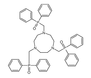 1,4,7-tris(diphenylphosphorylmethyl)-1,4,7-triazonane Structure