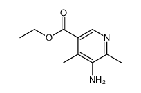 ETHYL 5-AMINO-4,6-DIMETHYLNICOTINATE结构式