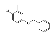 1-chloro-2-methyl-4-phenylmethoxybenzene结构式