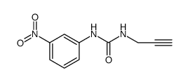 Urea, N-(3-nitrophenyl)-N'-2-propyn-1-yl结构式