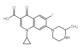 Desmethoxy Gatifloxacin Trifluoroacetate Structure