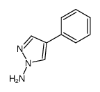 4-phenylpyrazol-1-amine Structure
