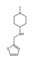 1-methyl-4-([2]thienylmethyl-amino)-piperidine结构式