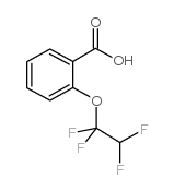 2-(1,1,2,2-四氟乙氧基)苯甲酸结构式