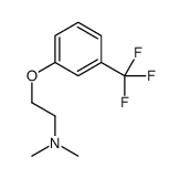 1-(2-N,N-二甲基乙氧基)-3-三氟甲基苯结构式
