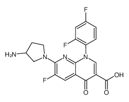 Tosufloxacin structure