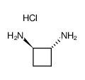 TRANS-1,2-DIAMINO-CYCLOBUTANE DIHYDROCHLORIDE Structure