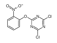 2,4-dichloro-6-(2-nitrophenoxy)-1,3,5-triazine Structure