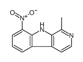 1-methyl-8-nitro-9H-pyrido[3,4-b]indole Structure