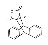 9,10-dihydroanthracene-9,10-endo-α-bromo-α,β-succinic anhydride结构式