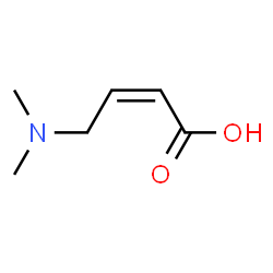 (2Z)-4-(二甲基氨基)-2-丁烯酸(阿法替尼杂质)结构式
