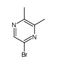 5-Bromo-2,3-dimethylpyrazine structure