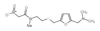 脱甲氨基雷尼替丁乙酰胺钠结构式