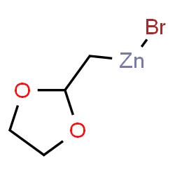 (1,3-DIOXOLAN-2-YLMETHYL)ZINC BROMIDE Structure