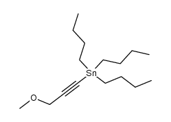 tributyl(3-methoxy-1-propynyl)stannane结构式