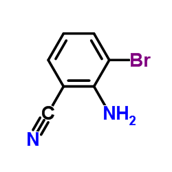 2-Amino-3-bromobenzonitrile Structure
