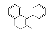 3-碘-4-苯基-1,2-二氢萘结构式