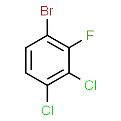 3,4-二氯-2-氟溴苯结构式