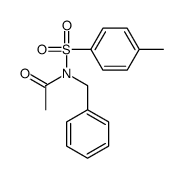N-benzyl-N-(4-methylphenyl)sulfonylacetamide结构式