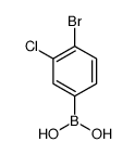 (4-Bromo-3-chlorophenyl)boronic acid Structure