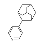 (4-Pyridyl)-2-adamantane结构式